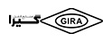 قفل گیرا - Gira lock