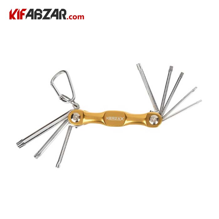 آچار آلن ستاره ای چاقویی  8 عددی کنزاکس مدل KTK-108