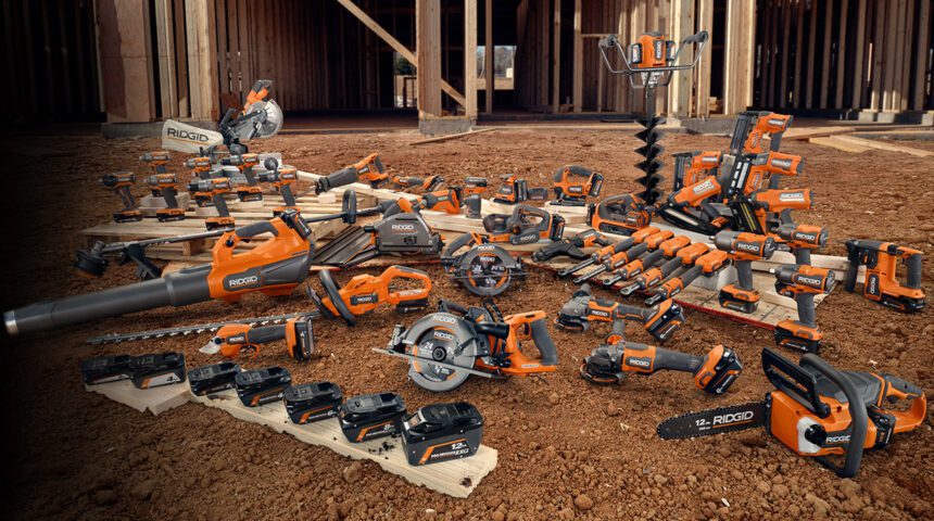 معرفی 4 محصول برقی برند Ridgid از سری 18V