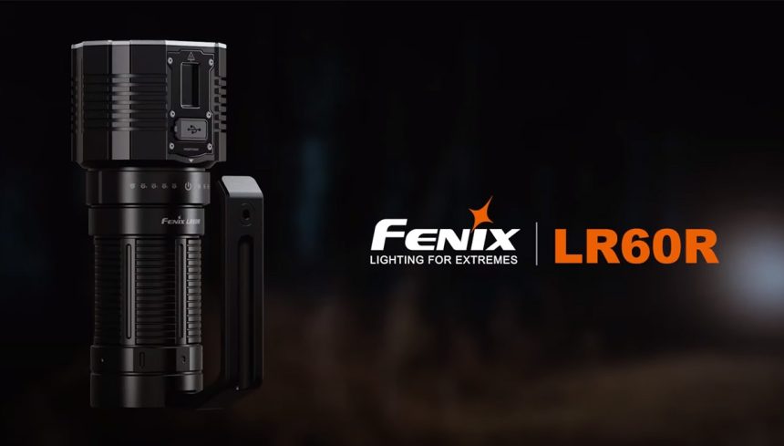 معرفی چراغ قوه Fenix مدل LR60R با حداکثر روشنایی 21000 لومن