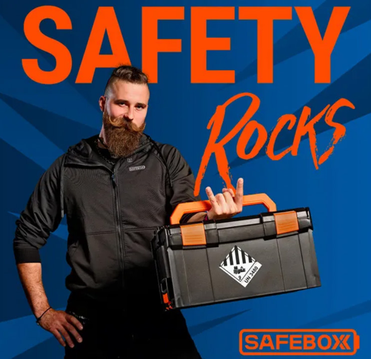 جعبه حمل باتری SafeBOXX محصول مشترک Bosch و Sortimo